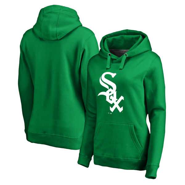 Women Chicago White Sox Fanatics Branded Kelly Green St. Patrick's Day White Logo Pullover Hoodie,We sell and wholesale Women Chicago White Sox Fanatics Branded Kelly Green St. Patrick's Day White Logo Pullover Hoodie on line form chian!